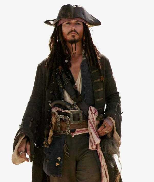 Johnny Depp ako legendárny Jack Sparrow